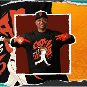 San Francisco Giants 9/27/25 Game Giveaway- Rafael Devers shirt - XL